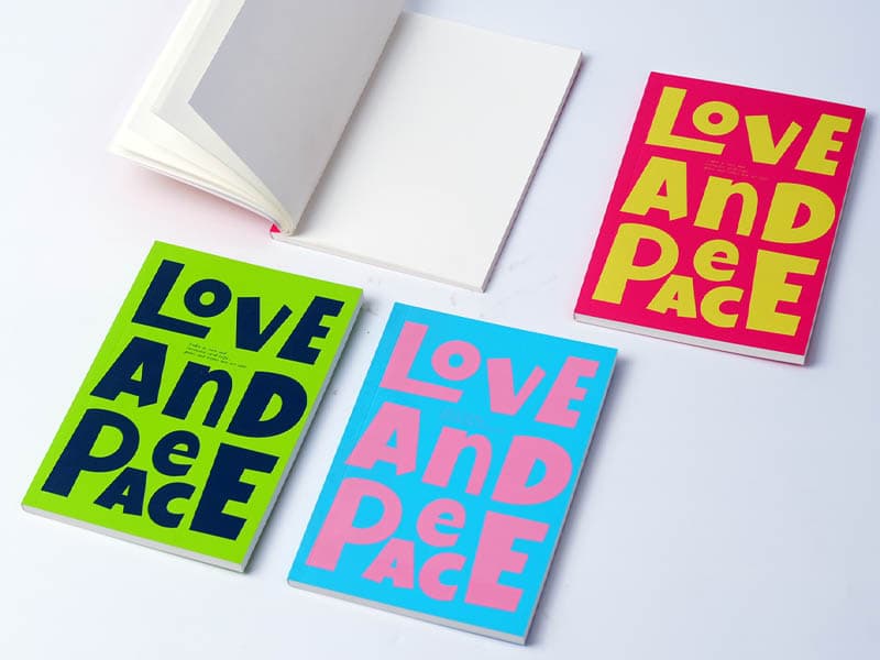 Printed art paper soft covers