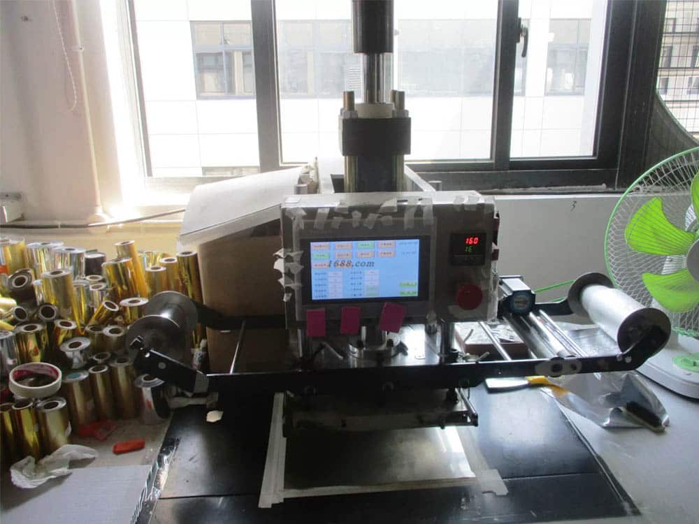 Lamination line in operation