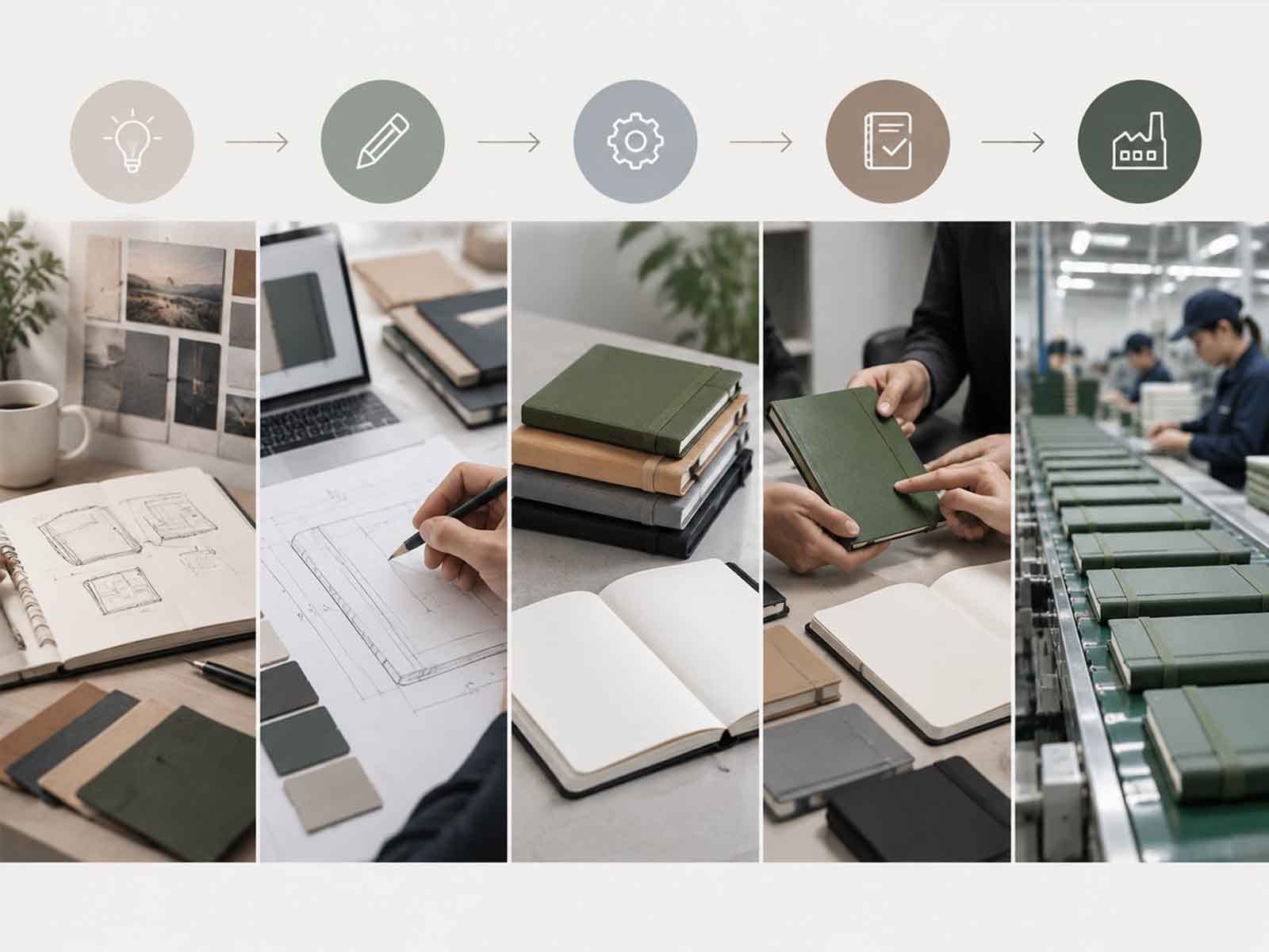 Quality control for school exercise books checking covers pages and binding in production